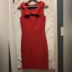 MODCLOTH THML Strapless Red Dress